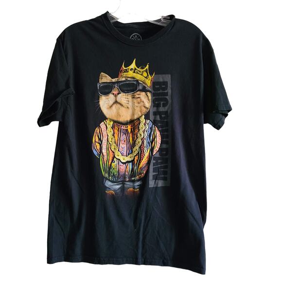 ODM IT'S ABOUT THE ART Big Paw Paw Cat Graphic Tee Unisex Size ‎ Medium - Picture 4 of 5
